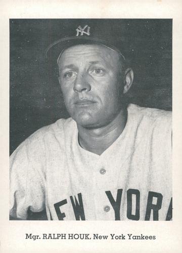 1962 Jay Publishing New York Yankees 5x7 Photos #NNO Ralph Houk Front