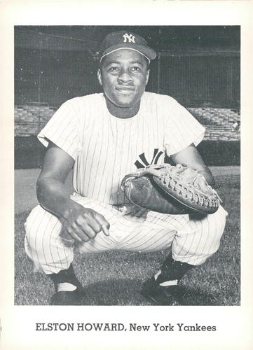 1962 Jay Publishing New York Yankees 5x7 Photos #NNO Elston Howard Front