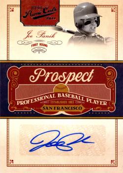 2011 Panini Prime Cuts - Prospect Signatures #JP Joe Panik Front
