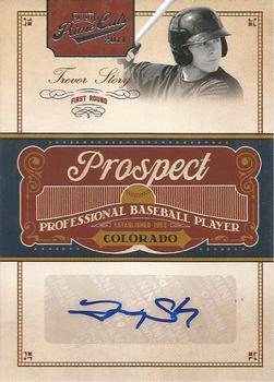 2011 Panini Prime Cuts - Prospect Signatures #TS Trevor Story Front
