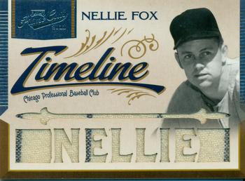 2011 Panini Prime Cuts - Timeline Materials Custom Nicknames #7 Nellie Fox Front