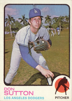 1973 Topps #10 Don Sutton Front