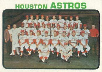1973 Topps #158 Houston Astros Front