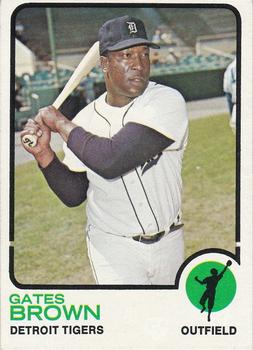 1973 Topps #508 Gates Brown Front