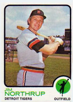 1973 Topps #168 Jim Northrup Front