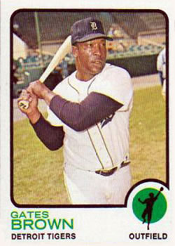 1973 Topps #508 Gates Brown Front