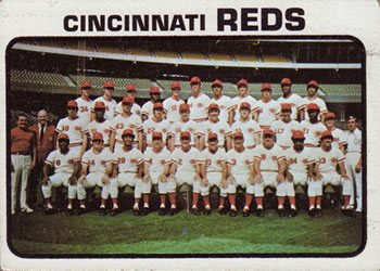 1973 Topps #641 Cincinnati Reds Front