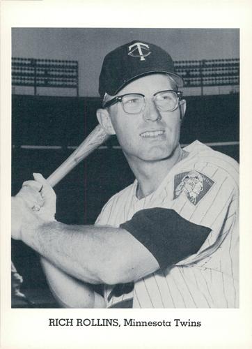 1963 Jay Publishing Minnesota Twins #NNO Rich Rollins Front