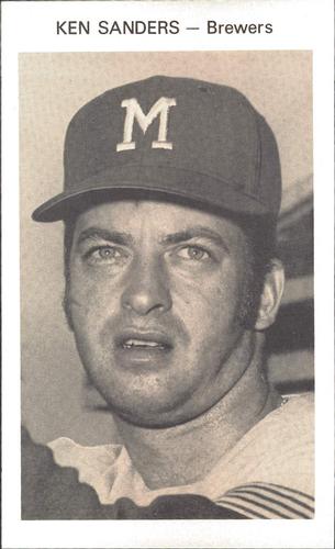 1971 Milwaukee Brewers Picture Pack #NNO Ken Sanders Front