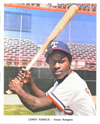 1972 Texas Rangers Color Picture Pack #NNO Len Randle Front