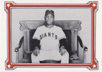 1984 Galasso Willie Mays #45 Willie Mays Front