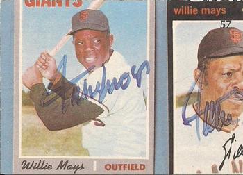 1984 Galasso Willie Mays #57 Willie Mays Back