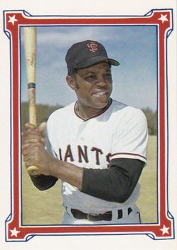 1984 Galasso Willie Mays #62 Willie Mays Front
