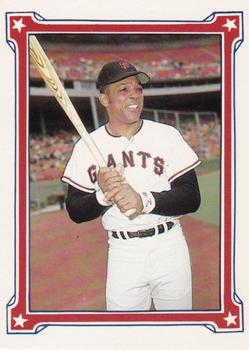 1984 Galasso Willie Mays #85 Willie Mays Front