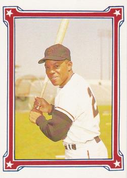 1984 Galasso Willie Mays #87 Willie Mays Front