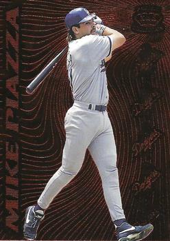1996 Pacific Prism - Red Hot Stars #RH-4 Mike Piazza Front
