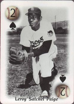 2000 U.S. Playing Card Co. All Century Team #2♠ Satchel Paige Front