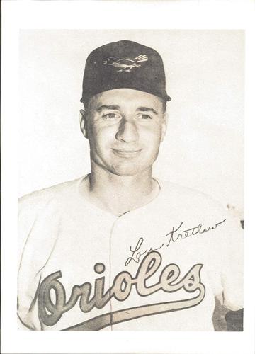 1954 Baltimore Orioles Picture Pack #NNO Lou Kretlow Front