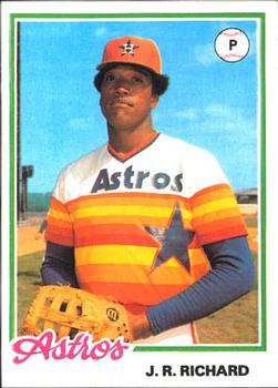1978 Topps Burger King Houston Astros #4 J.R. Richard Front