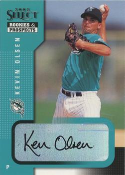 2002 Select Rookies & Prospects #58 Kevin Olsen Front