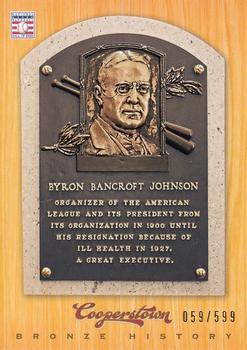 2012 Panini Cooperstown - Bronze History #45 Ban Johnson Front