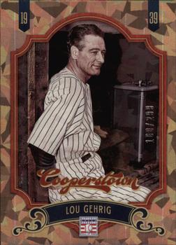 2012 Panini Cooperstown - Crystal Collection #151 Lou Gehrig Front