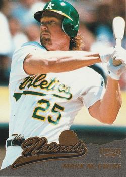 1996 Pinnacle #158 Mark McGwire Front