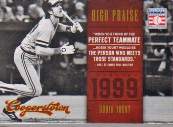2012 Panini Cooperstown - High Praise #15 Robin Yount Front