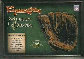 2012 Panini Cooperstown - Museum Pieces #9 Willie Mays Front