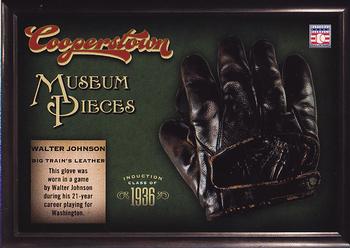 2012 Panini Cooperstown - Museum Pieces #13 Walter Johnson Front
