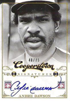 2012 Panini Cooperstown - Signatures #HOF-DRE Andre Dawson Front