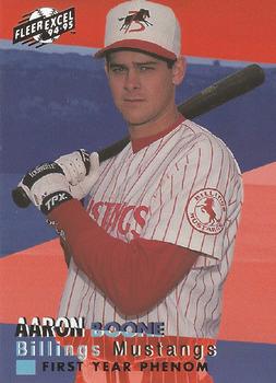 1994-95 Fleer Excel - First Year Phenoms #4 Aaron Boone Front