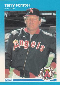 1987 Fleer - Glossy #80 Terry Forster Front