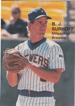 1987 Rookies (Cartoon Back, unlicensed) #3 B.J. Surhoff Front