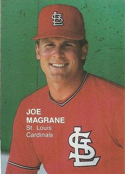 1987 Rookies (Cartoon Back, unlicensed) #13 Joe Magrane Front