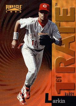 1996 Pinnacle - 1st Rate (First Rate) #15 Barry Larkin Front