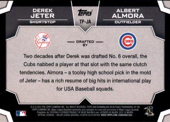 2012 Bowman Draft Picks & Prospects - Dual Top 10 Picks #TP-JA Derek Jeter / Albert Almora Back