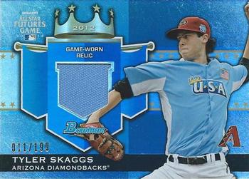 2012 Bowman Draft Picks & Prospects - Futures Game Relics #FGR-TS Tyler Skaggs Front