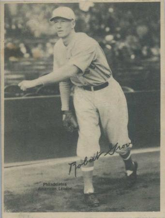 1929 Kashin Publications (R316) #NNO Lefty Grove Front