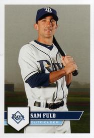 2011 Topps Stickers #35 Sam Fuld Front