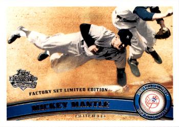 2011 Topps - Diamond Anniversary Limited Edition #7 Mickey Mantle Front