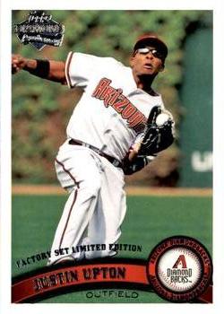 2011 Topps - Diamond Anniversary Limited Edition #40 Justin Upton Front