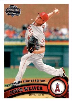 2011 Topps - Diamond Anniversary Limited Edition #75 Jered Weaver Front