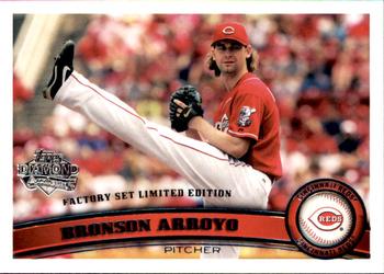 2011 Topps - Diamond Anniversary Limited Edition #98 Bronson Arroyo Front