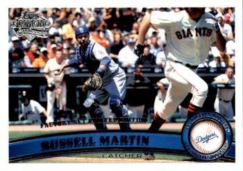 2011 Topps - Diamond Anniversary Limited Edition #114 Russell Martin Front