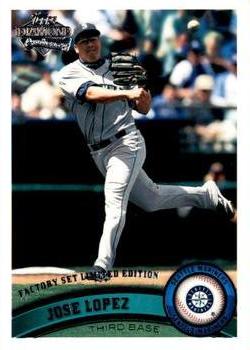2011 Topps - Diamond Anniversary Limited Edition #173 Jose Lopez Front