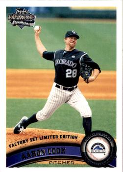 2011 Topps - Diamond Anniversary Limited Edition #230 Aaron Cook Front