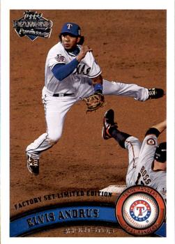 2011 Topps - Diamond Anniversary Limited Edition #435 Elvis Andrus Front