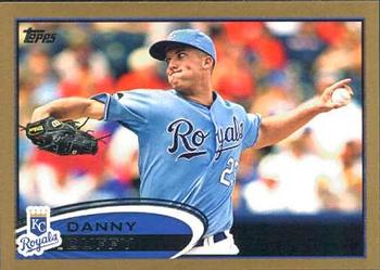 2012 Topps - Gold #194 Danny Duffy Front
