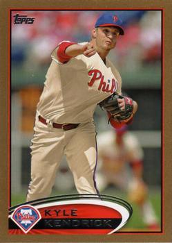 2012 Topps - Gold #458 Kyle Kendrick Front